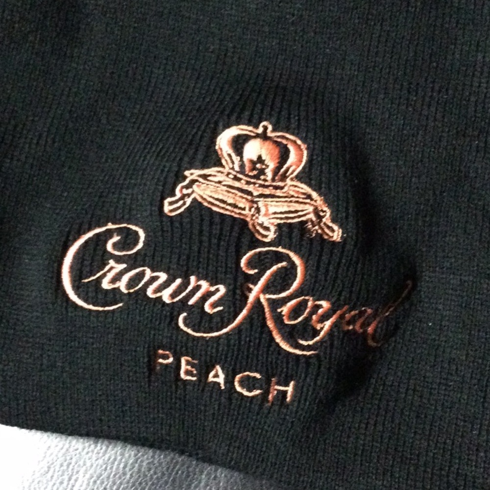 New Crown Royal Peach Winter Hat - Picture 2 of 5